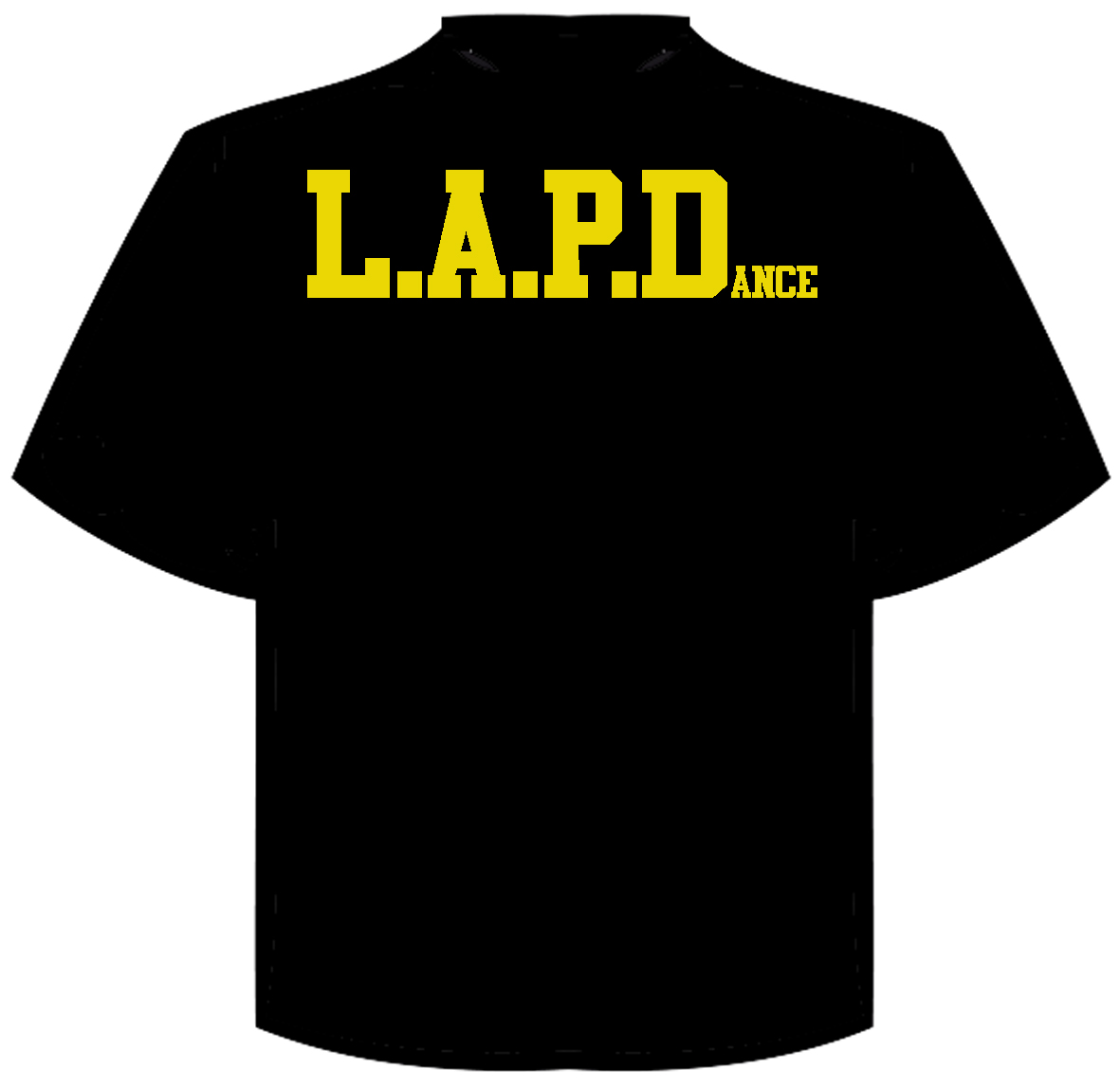 T-Shirt "L.A.P.D." - Klik op de afbeelding om het venster te sluiten