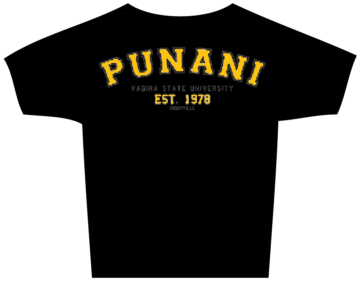 T-Shirt "Punani" - Klik op de afbeelding om het venster te sluiten